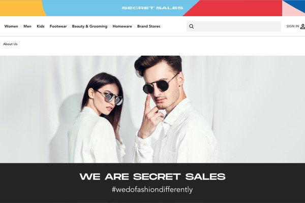 Secret Sales Website Integration ChannelUnity